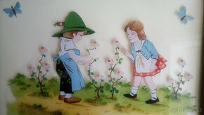 Obraz/obrázek ruční podmalba na skle - 2