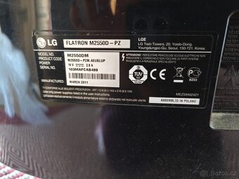monitor/televize LG flatron m2550d pz - 2
