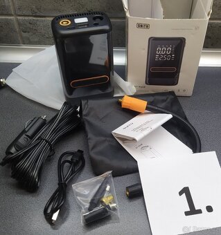 NOVÉ Digitální kompresory pro nafukování pneumatik a jiné - 2