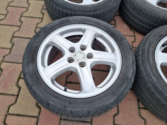 Prodám alu 15 + pneu Dunlop 195/50 - 2