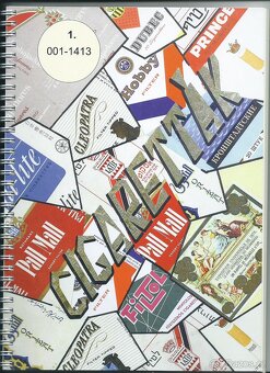 Katalog starých cigaret (156 stran) 2ks - 2