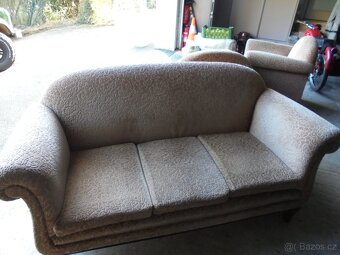 Starožitná sedací souprava cca rok 1930. - 2