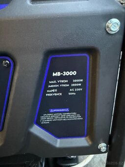 Elektrocentrála Matabro MB-3000w - 2