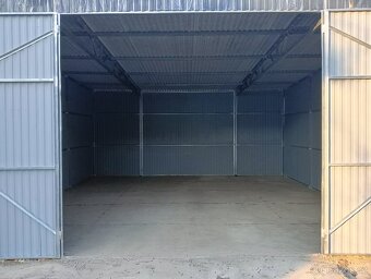Pronájem ocelové garáže 6x6m - 2