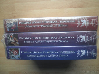 VHS kazety pohádky - 2