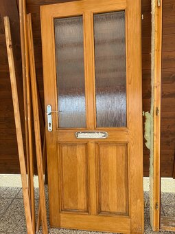 Vchodové dveře dřevěné - 2