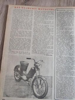 Jawa 50 pionýr pařez - 2