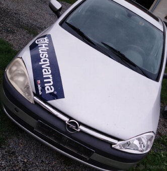 Díly opel corsa c 1,2 16v 55kw - 2