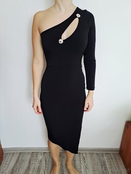 Dámské večerní šaty, velikost M - 2