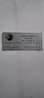 Autoškola Kulhavý - poukaz na 2000 Kč - 2