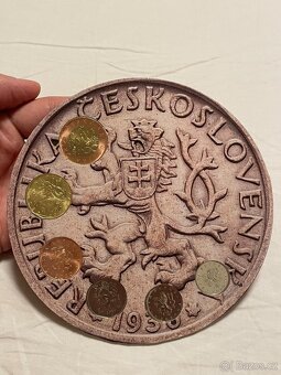 Sada mincí Československo 1 Kčs , číslovano39/100 Rok 2020 - 2