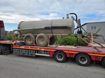 Fekál 6m3 pozink tandem lejta voznice na opravu - 2