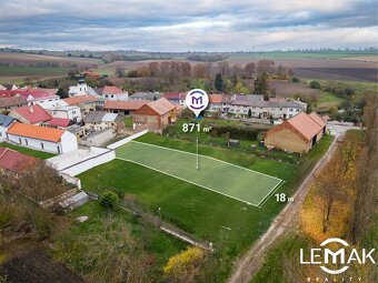 Prodej pozemky pro bydlení, 871 m2 - Bystročice - Žerůvky - 2