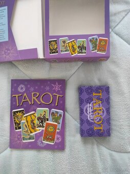 starší vykládací karty tarot + kniha - 2
