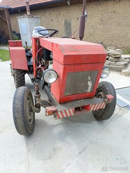 Malotraktor domácí výroby - 2