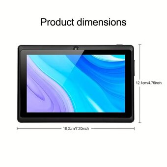 Nový šedý tablet 4+32GB 7palců - 2