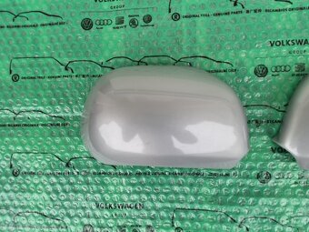 Milotec 20115 kryty zrcátek stříbrná matná Škoda Fabia I (6Y - 2