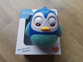 Kývací tučňák Roly Poly, super stav - 2