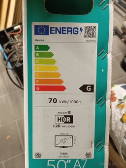 Tv na ND Hisense A7 50A79KQ - 2