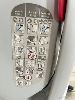 Prodám autosedačku Reemy - 2