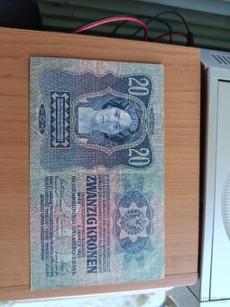 Prodám bankovku 20 Kronen, 1913, Rakousko - Uhersko - 2