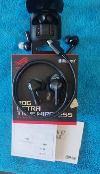 asus rog cetra true wireless, herní sluchátka , záruka 9\26 - 2