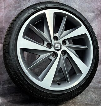 Originální Alu kola Seat Leon, Škoda Octavia 225/40/18 letní - 2