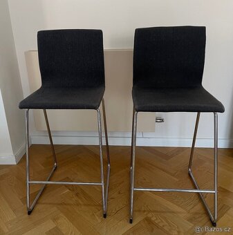 Čalouněné barové stoličky IKEA - 2