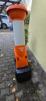 Nový elektricky zahradní drtič- štěpkovač - 2