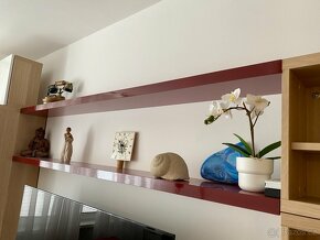 2ks Police 180x20x4 cm červená lesk - 2