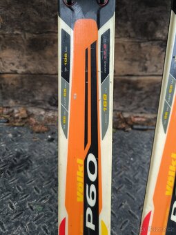 Sjezdové lyže Volkl P60 168 cm s vázáním - 2