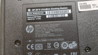 Dokovací stanice HP 2013 Ultra slim - 2