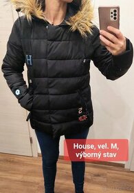 Vel. M House černá zimní bunda - 2