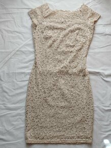 Béžové krajkové šaty Orsay, vel. 36 - 2