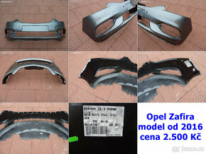 Nárazník Opel Zafira - Clio - Mini Cooper - plast Fiat Doblo - 2