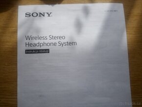 Prodám SONY sluchátka - 2