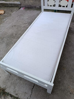 Prodám dětskou postýlku(IKEA) 165x80cm, včetně matrace - 2