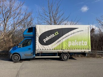 Opel Movano 2.3 CDTI plachtová dodávka 10 EUR palet - 2