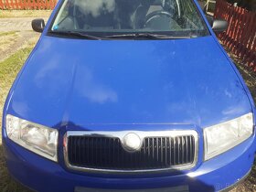 Skoda fabia 2002 modra 1.4 50kw na dily piste co schanite - 2