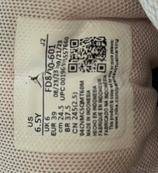 Nike Air Jordan 1 Mid GS Pink Wash vel. 39 - 2