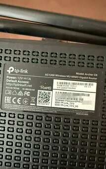 Wifi Router TP-Link Archer C6 AC1200 Gigabit router - 2
