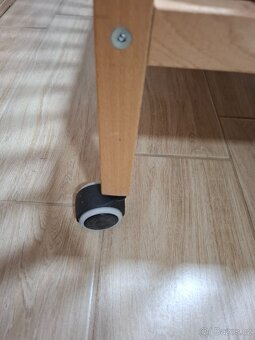 Dětská postýlka s kolečky IKEA - 2