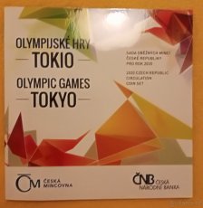 Sada oběžných mincí 2020 Olympijské hry Tokio standart - 2