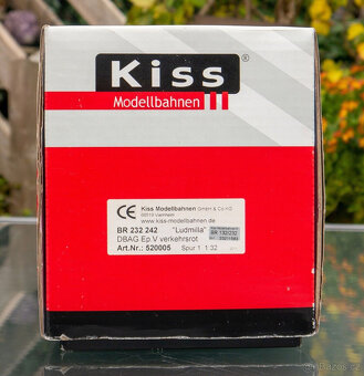 Dieselová lokomotiva KISS, rozchod 1, DB 232, červená, Ludmi - 2
