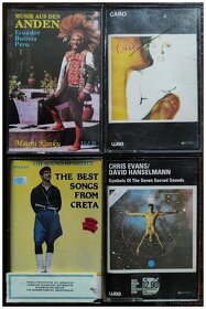 Originál nahrané audio hudební kazety - 2