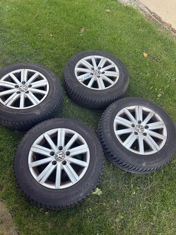 Alu kola zimní sada VW 5x112 195/65/15 - 2
