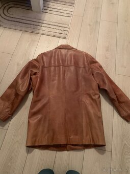 Pánské kožené sako XXL Mauritius - 2