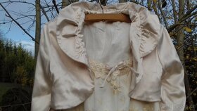 Svatební šaty 34/36/38 bavlna+viskóza - 2