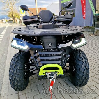 Nová čtyřkolka Segway AT5L Green s posilovačem a Bílou SPZ - 2