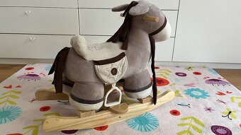 Houpací kůň, plyšový (Small foot by Legler) - 2